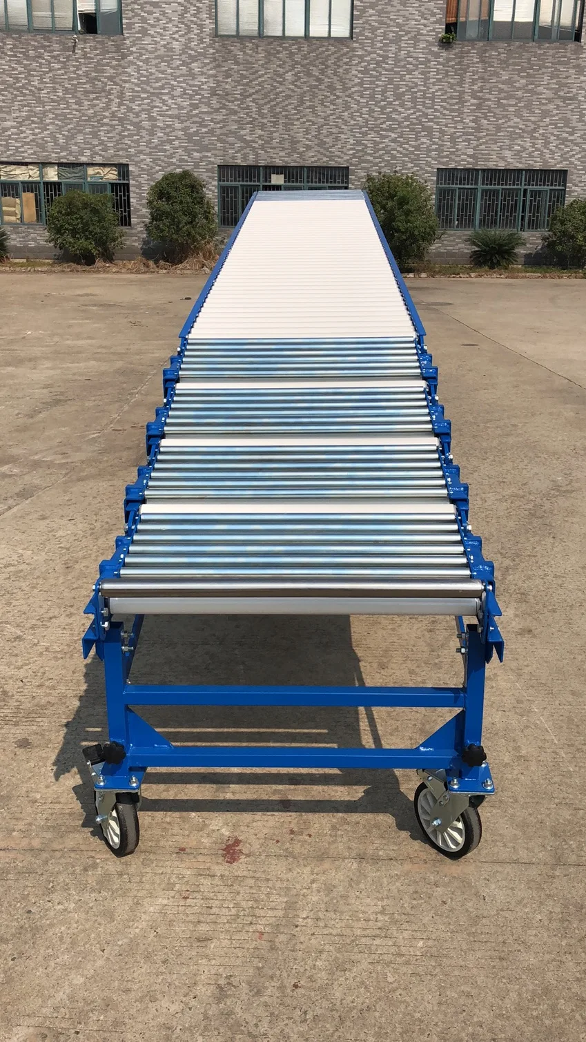 Gravity Unloading Conveyor,Roller Conveyor,Vehicle Unloading Conveyor