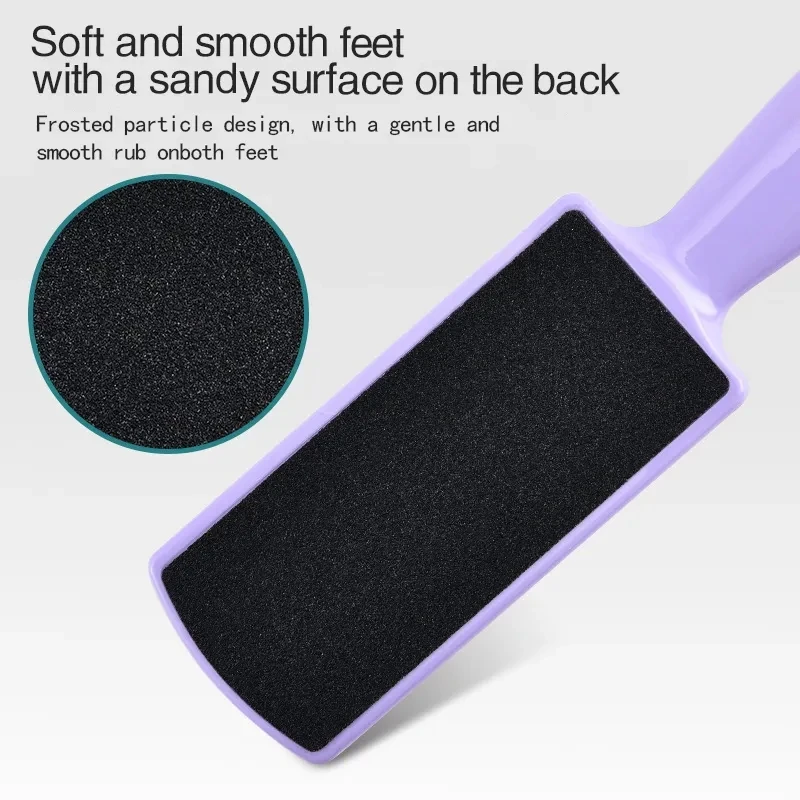 product professional factory portable foot file manicure tool pedicure purple foot file-3