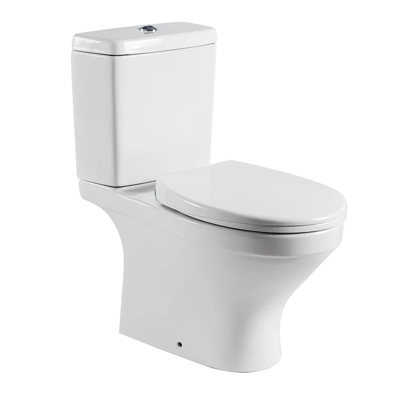 China Manufacturer WC siphonic Split Toilets Sanitary Ware Ceramic Two Piece Toilets MJ1212