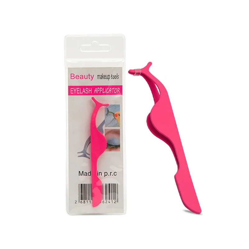 
OEM Hot Selling Custom Logo Eyelash Applicator Eyelashes Tweezers Personalized Lashes Tools 