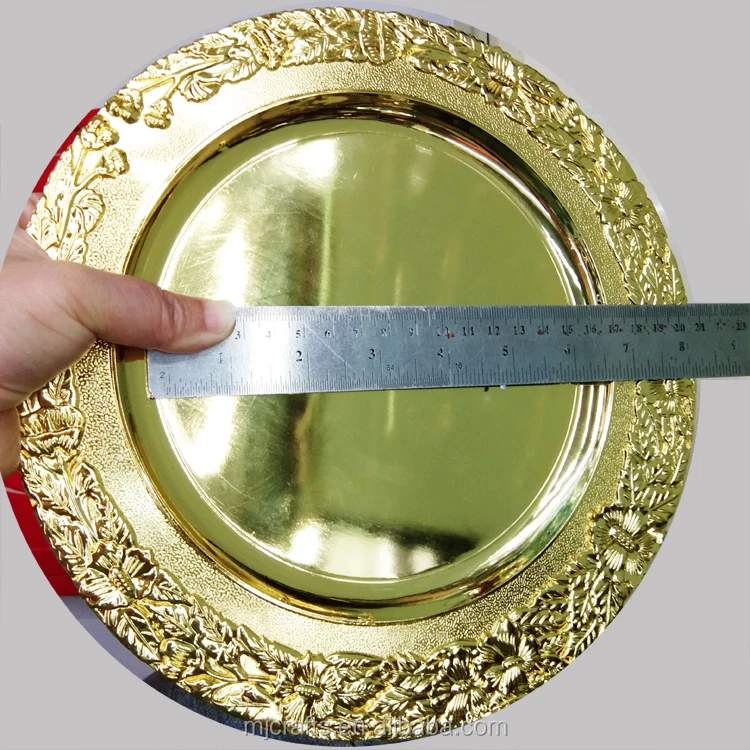 High Quality Custom logo Metal Blank Gold Souvenir Plates