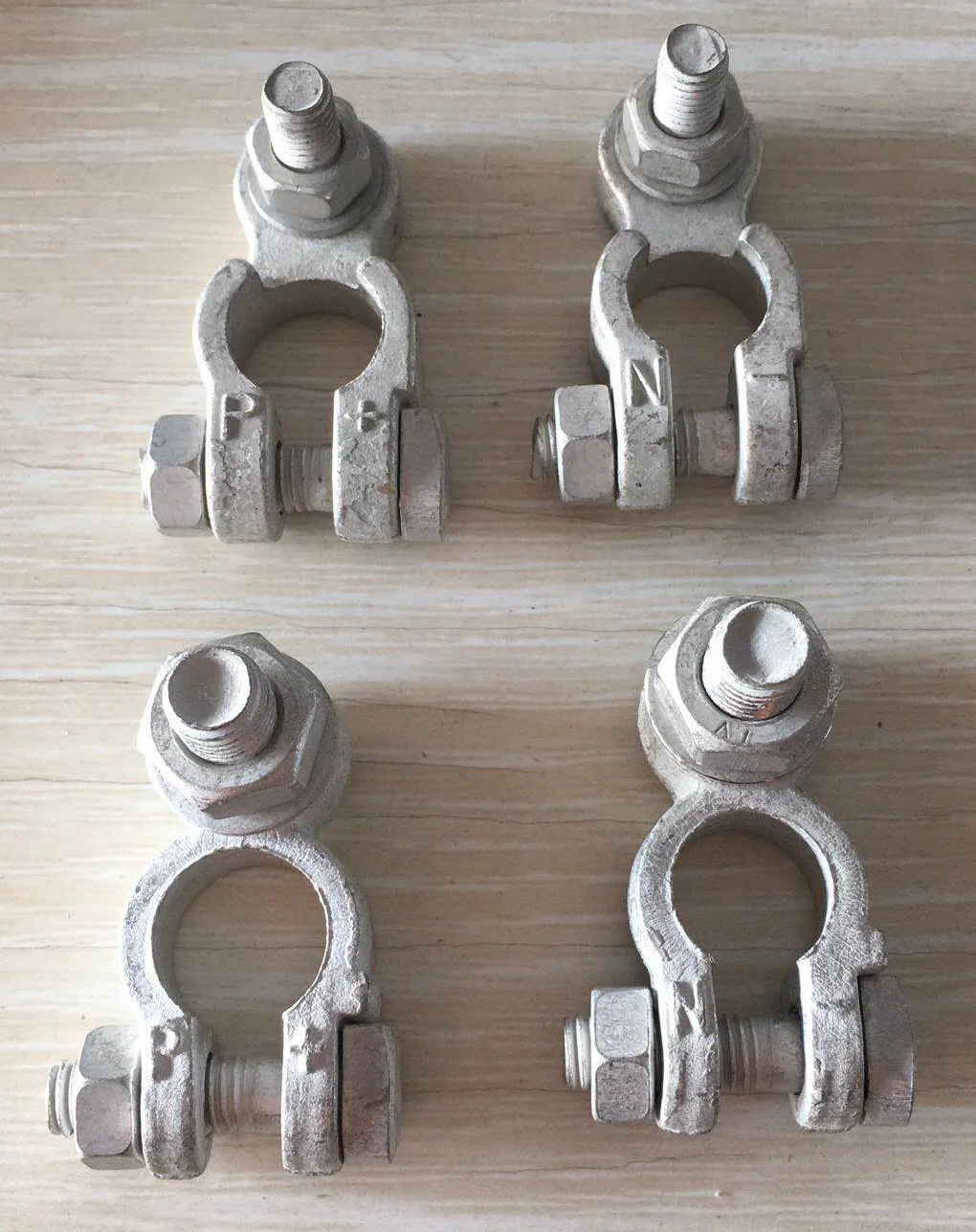 M8 Hole Brass Battery Terminals With Pvc Covers Positive+ Buy Coppr