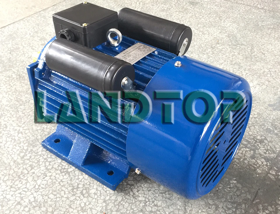 YC single phase capacitor start induction electric motor 0.5hp 1hp 2hp 3hp 5hp 220v