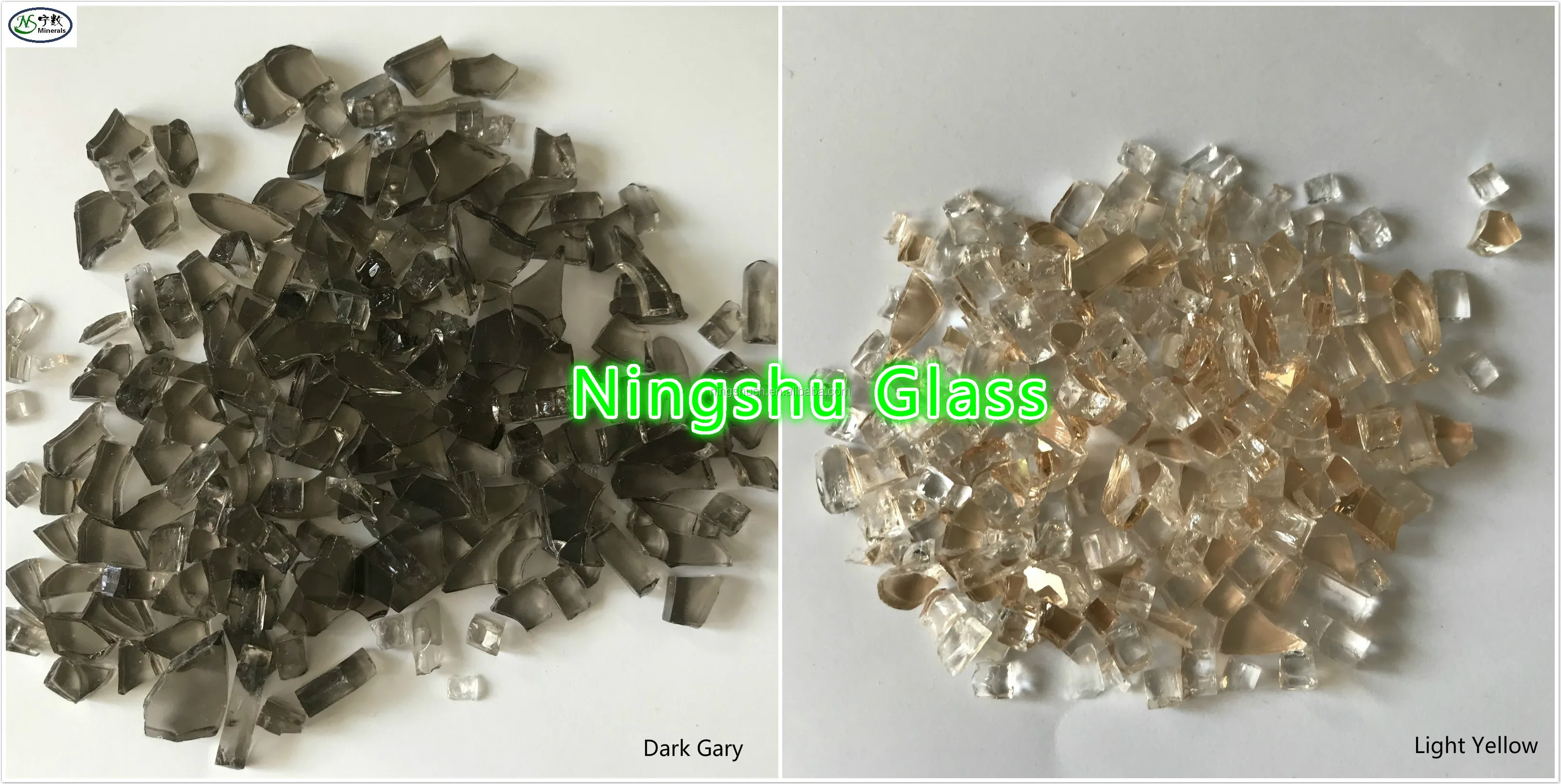 Tempered glass chips 3.