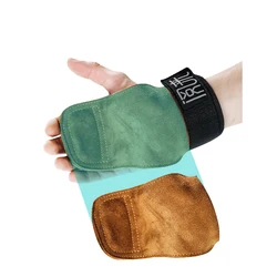 Hand grips gymnastics weight lifting leather grips with wrist support Durable Palm Protector