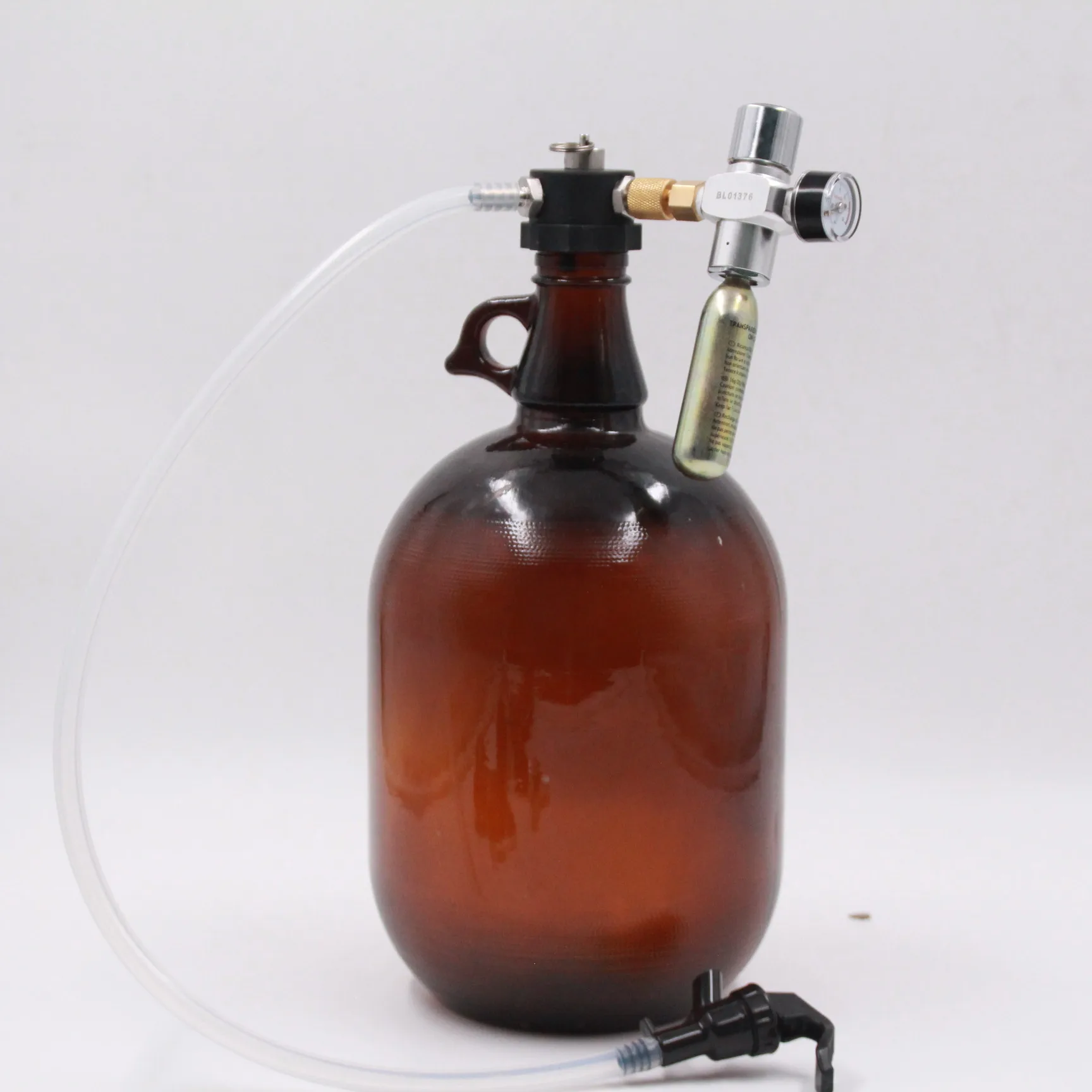 2l Glass Growler Co2 Tapping System Buy Mini Keg,3.6l Beer Keg,Keg With Co2 Tap System Product