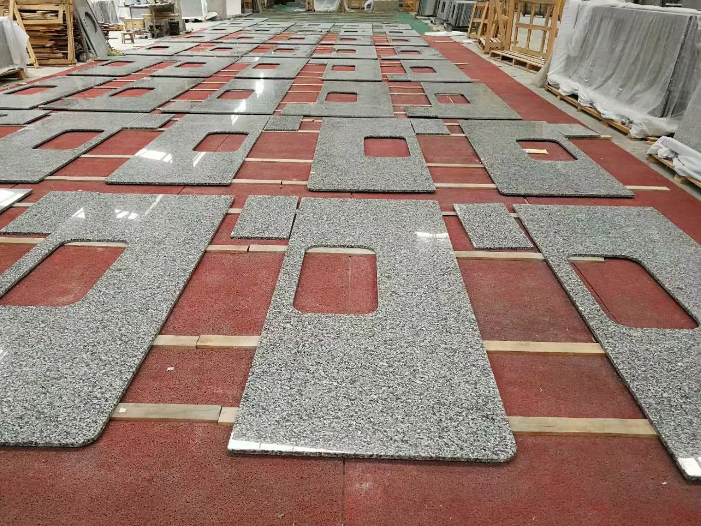 Luxury Brazilian Natural Green Marble Island Kitchen Counter Dark Green