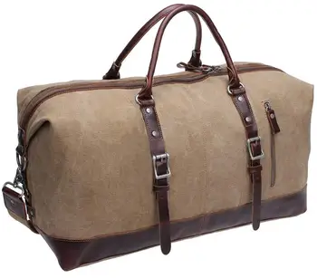 extra large canvas duffle bag