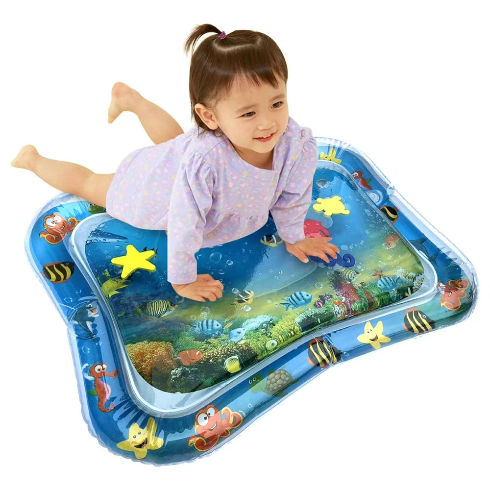 Water Play Mat for Infants &Toddlers Fun Tummy Time Play Activity Baby Playmats 