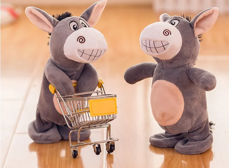 Customized Big Plushies Plush Dancing Donkey Toy Cheap Large Stuffed Animals Buy Big Plushies