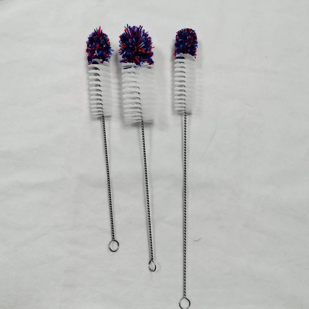 Long Handle Water Bottle Cleaner Brushes For Washing Wine Beer Baby Bottles,Include Grips Dish