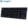 Online Buy China Best Cheap USB PC Keyboard Black Keycaps Computer Keyboard With Mx Brown/Blue/Red Switch