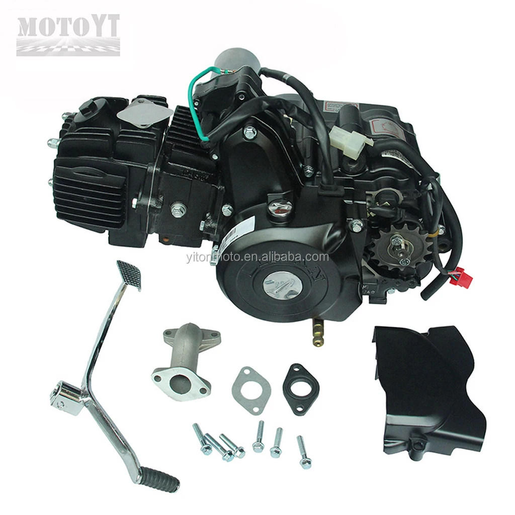 Lifan 125cc Engine With Reverse 3+1 Auto Clutch For All Atv Go Cart ...