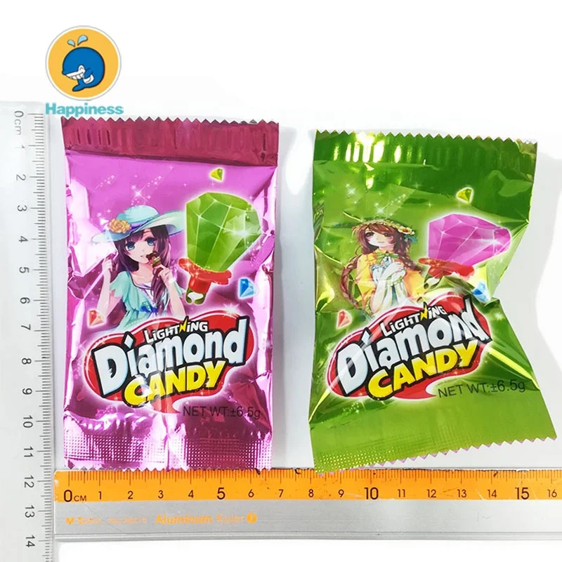 Wholesale Ring Toy Sweets Lighting Diamond Ring Pop Hard Candy Buy