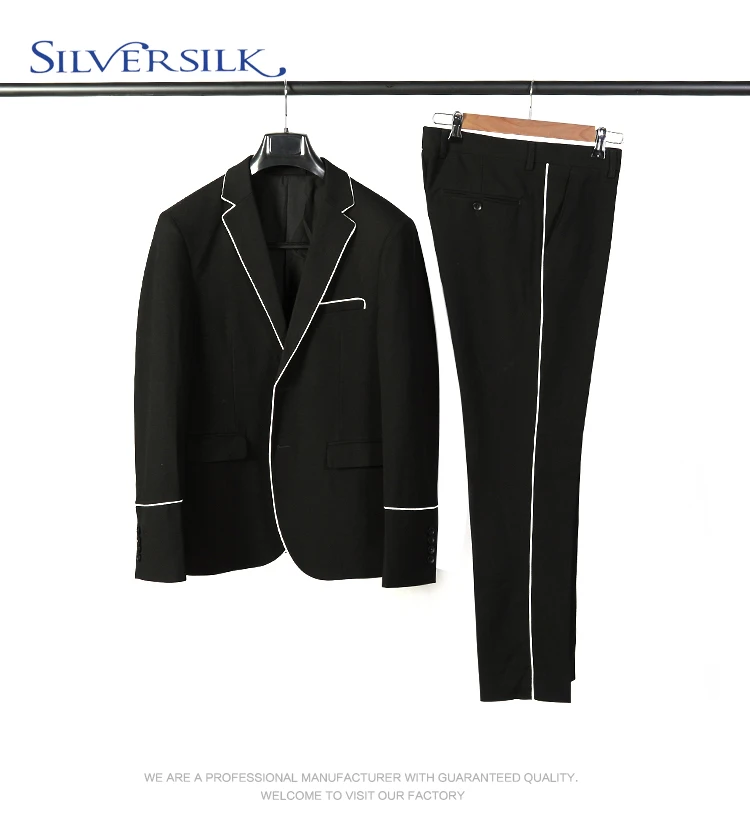 Uniformes Italianos De Moda,Conjunto De Trajes De Pantalones De 2  Piezas,Chaqueta Negra De Lujo Para Hombre - Buy Blazer Negro Para  Hombre,Blazer Para Hombre,Blazer Para Trajes De Moda Product on Alibaba.com