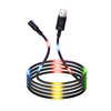 Type C Voice Controlled Data Usb Cable 28 / 24 Awg Charging Led Control Light 3.0 Device