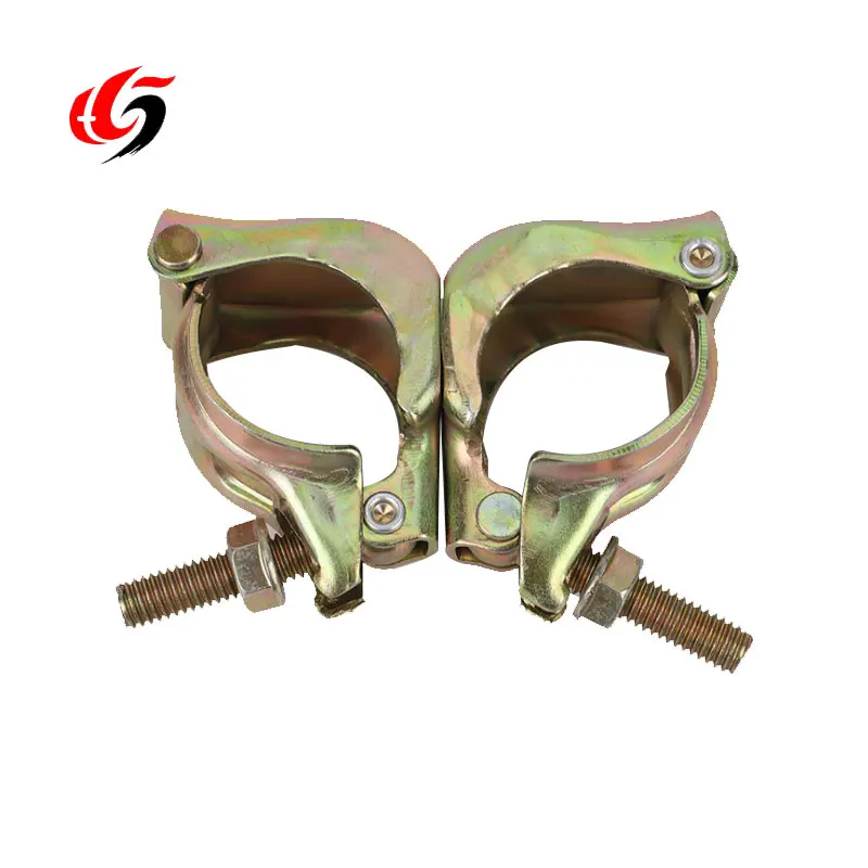 
swivel clamp double coupler scaffolding Scaffold Prop Swivel Couplers Coupler Clamps Parts Fittings 