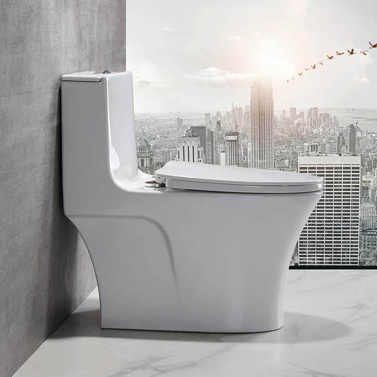 New designs hotel philippine dual flush siphonic one piece sanitary ware ceramic toilet bathroom commode wc toilet in china details