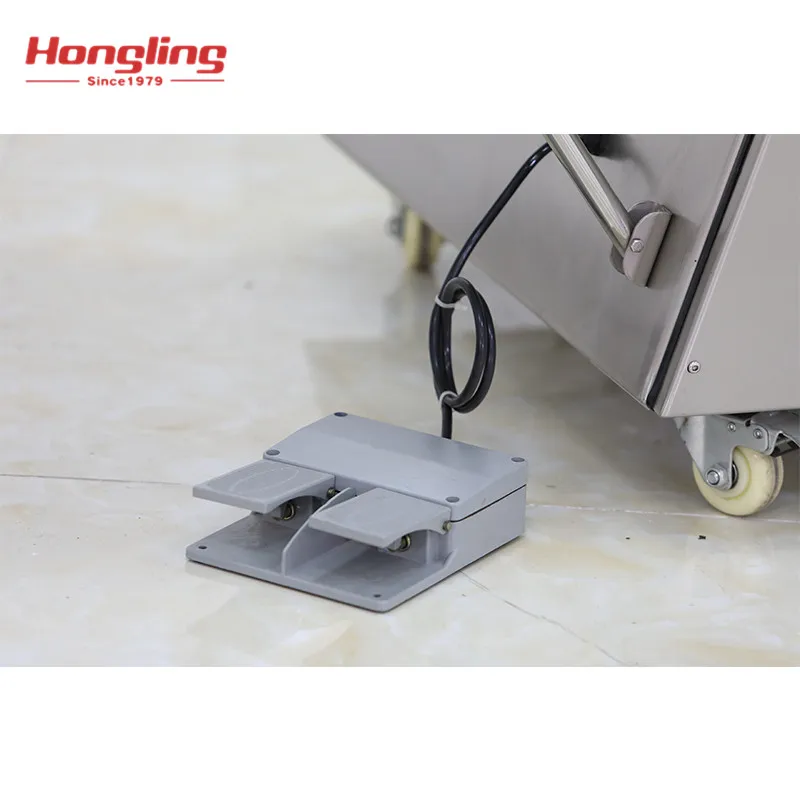 Manual dough sheeter - QS-520BE - Guangzhou Hongling Electric Heating  Equipment