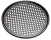 Non-stick Coating Carbon Steel Pizza Baking Pan Reusable Pizza Tray Pie Pans Non-stick Carbon Steel Pizza Tray with Holes