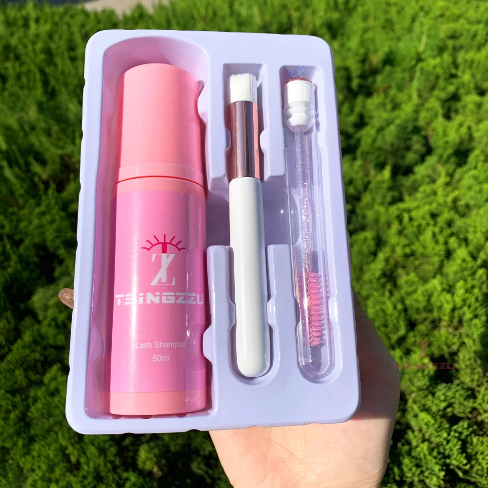 Private Label Lash Shampoo Concentrate Kit Eyelash Extension Cleanser