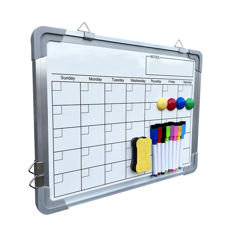 Weekly Calendar Magnetic Dry Clear Whiteboard Suitable For Home Office ...