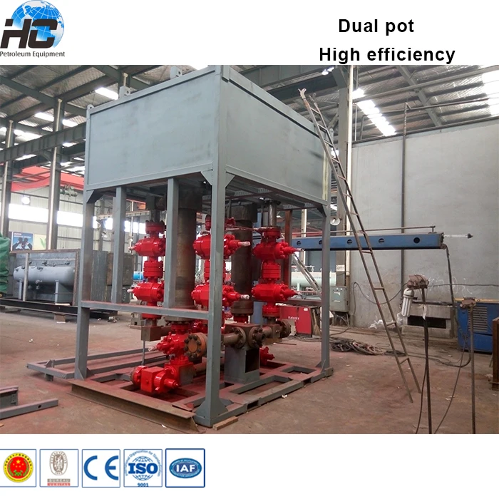 Stainless Steel Oil Sand Separator / Dual Pot Sand Filter / Well Water ...