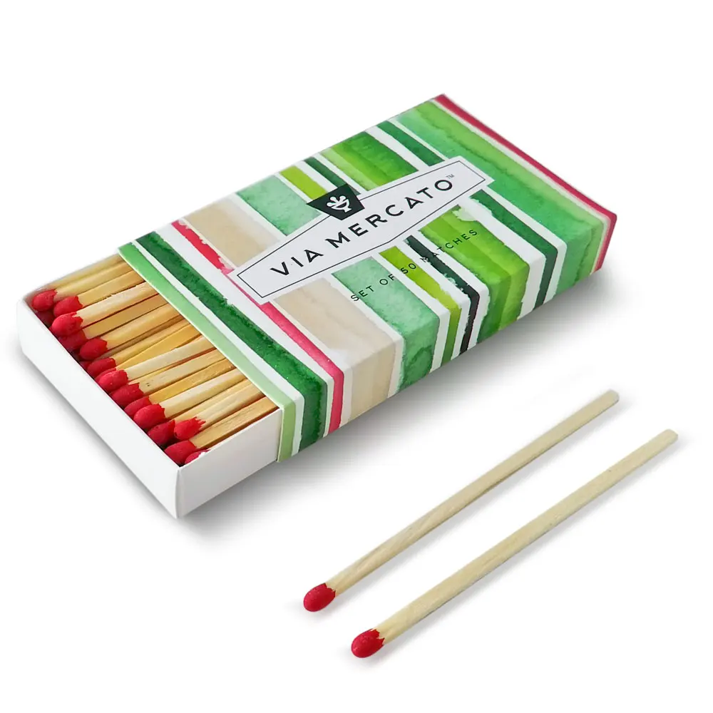 Wholesale Wooden Splint Matches Custom Colored Buy Matches Custom