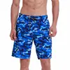 Plus Size Summer Beach Pants Quick Drying Swimwear Male Swim Shorts With Liner Swimming Beachwear Mens Polyester Swim Shorts