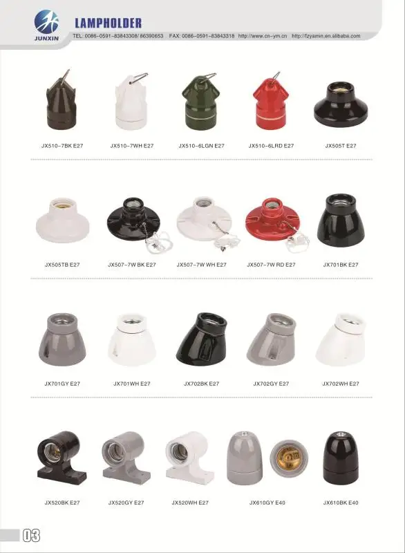 Retro Ceiling Wall Porcelain E27 Electric Edison Light Bulb Holder