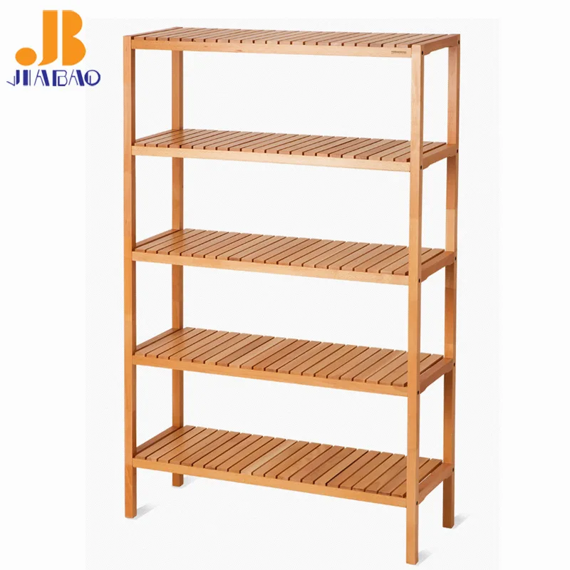 Five Story Kitchen Wooden Storage Shelf Rack Home Shoe Rack Buy Storage Rack Kitchen Wooden Shelf Wooden Shoe Rack Product On Alibaba Com