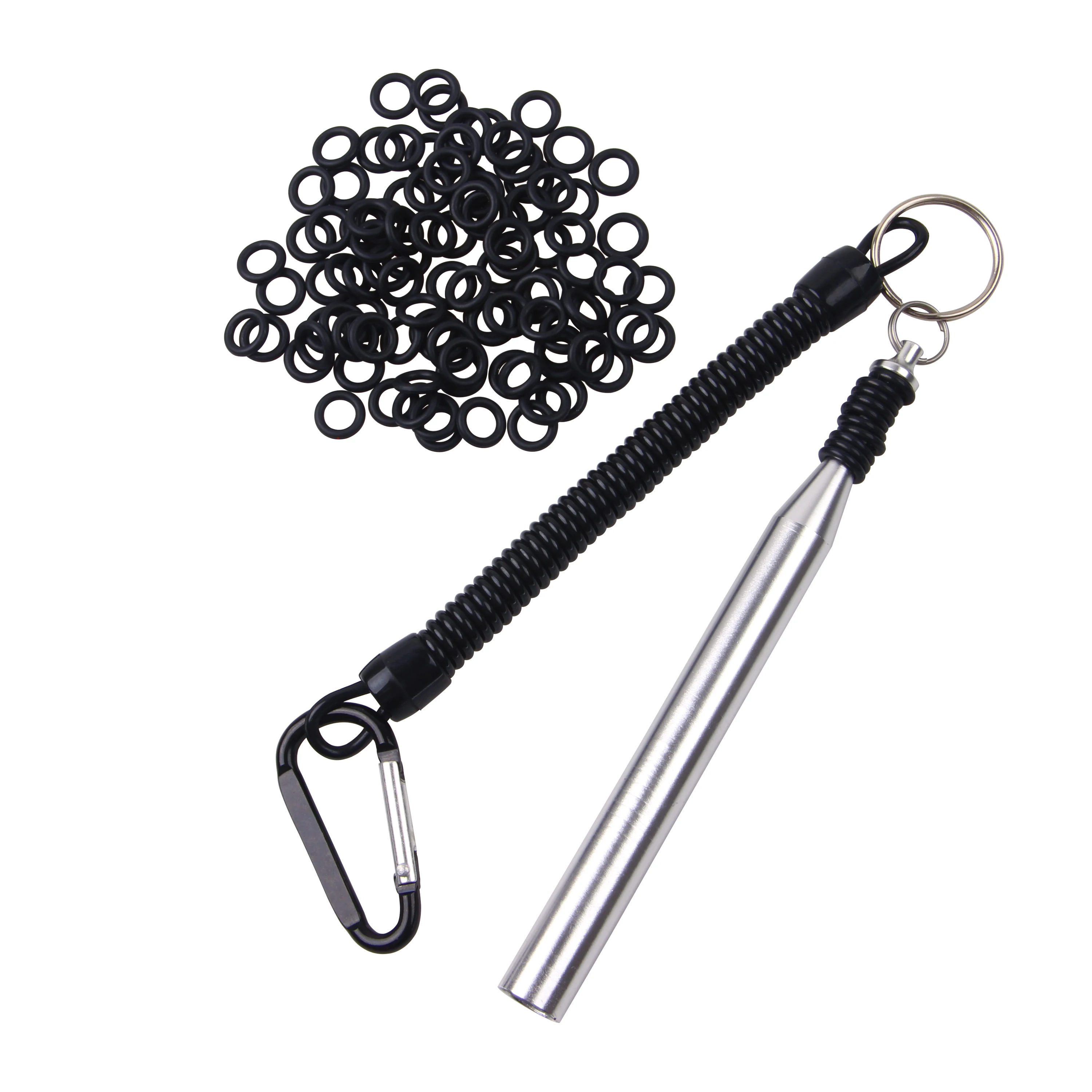 thumbnail image 2 of Wacky Rig Nawaish Tool And 300 PCS Worm O-Rings,Wacky Ring Tool, Wacky Worm Kit For Senko Stick Soft Baits I.130473236 Wacky Worms Fishing 2 of 10