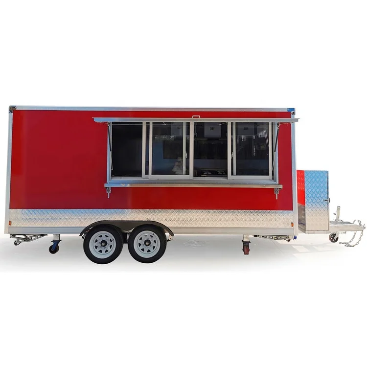 airstream food trucks food cart for pizza/crepe/hot dog snackmachines Germany/France/UK standard food trailer manufacture