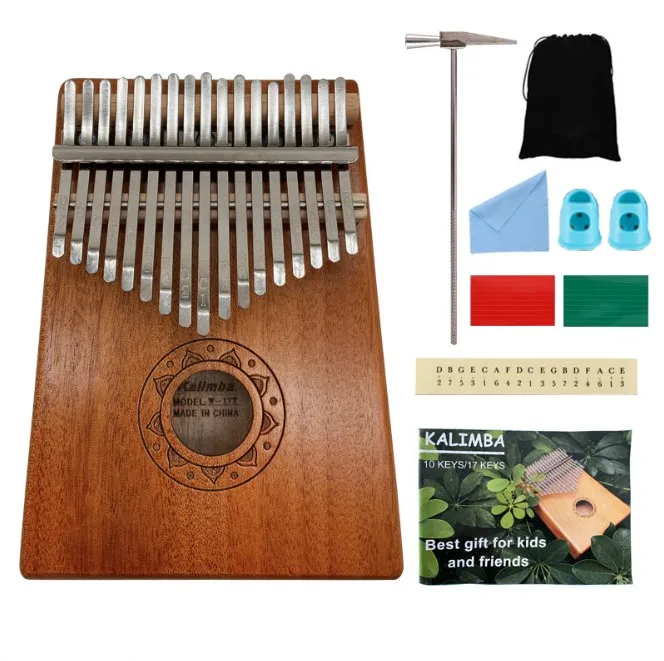 17 Keys Kalimba Thumb Piano#kb-01 - Buy Kalimba,Kalimba 17 Key,Kalimba ...