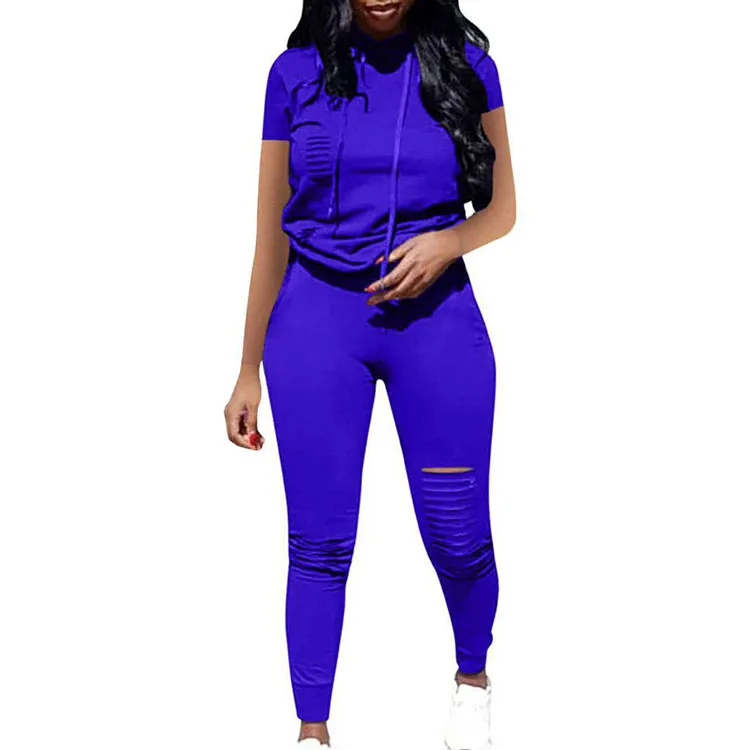 short sweatsuit set womens