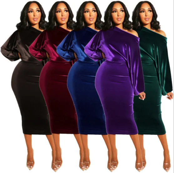 purple club dress