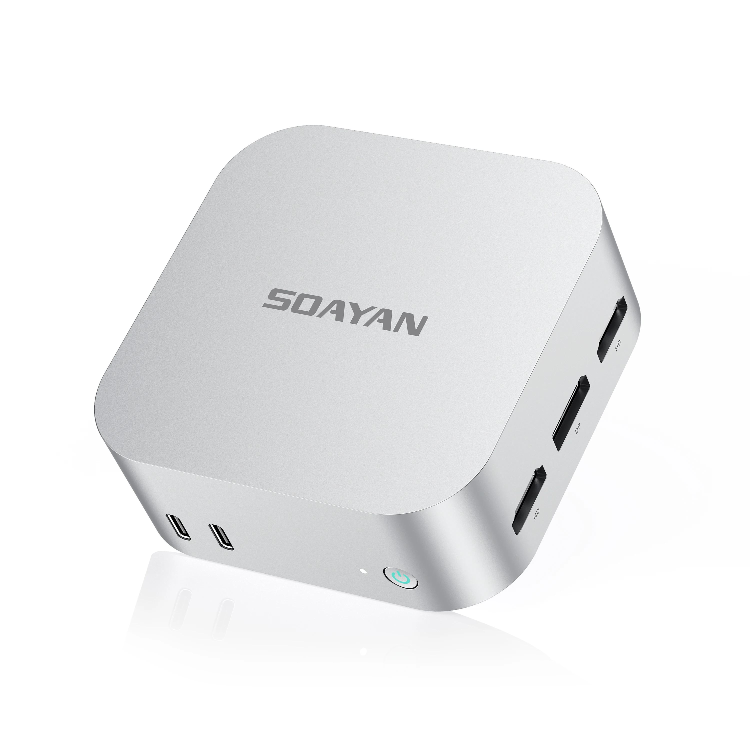 2025 SOAYAN Small Mini PC - Low Power Silent Computer with Intel