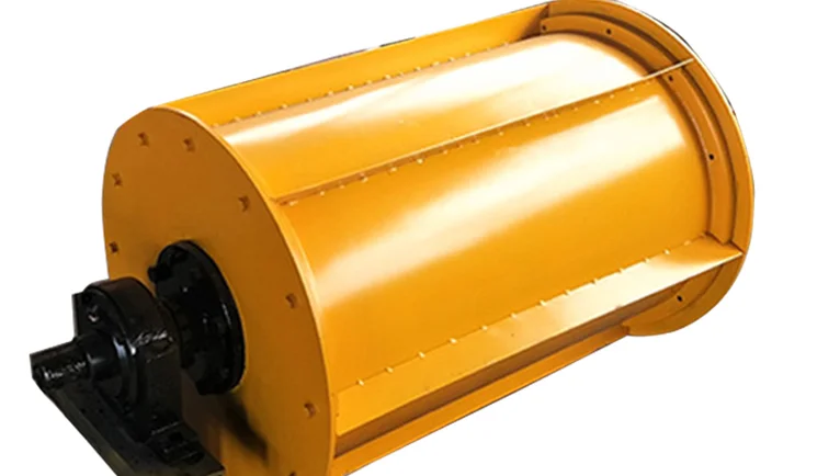 high intensity drum / roller mineral magnet separator for gold