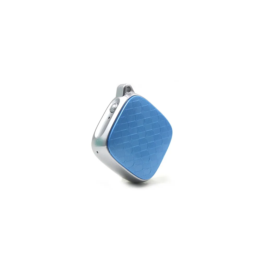 Real-time tracking and history trace replay mini blue smart gps tracker for people  global gsm quad band frequency