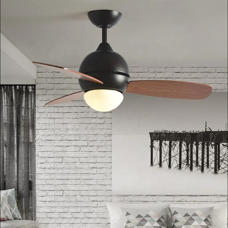 Most Popular Traditional Solid Wood Blades Remote Control Ceiling Fan
