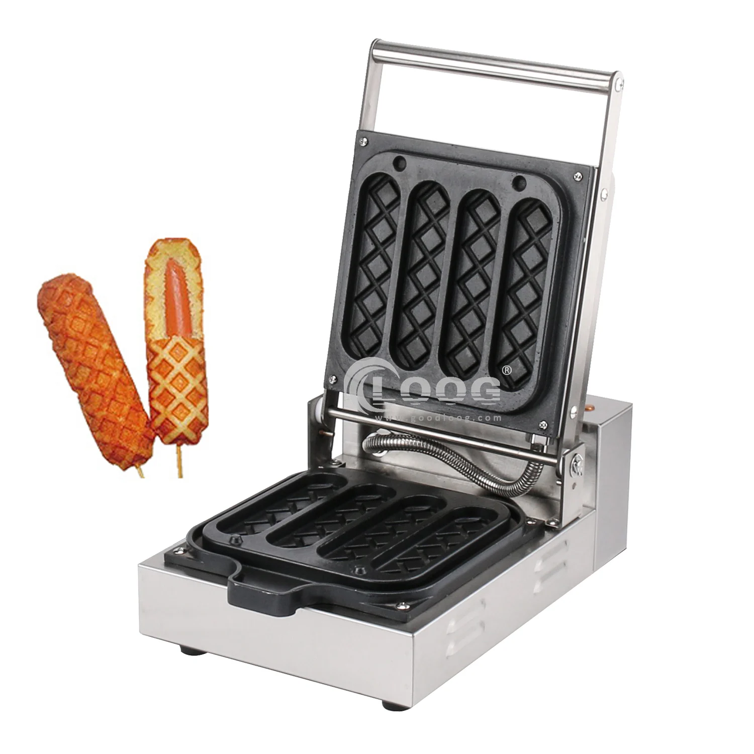 Commercial Cheap Industrial Muffin Maker Small Electric Waffle Hot Dog