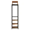 HK Retail Shop Slatwall Display Rack Shop Display Racks Showcase Clothes Fixture Clothing Store Fitting Rooms Sale
