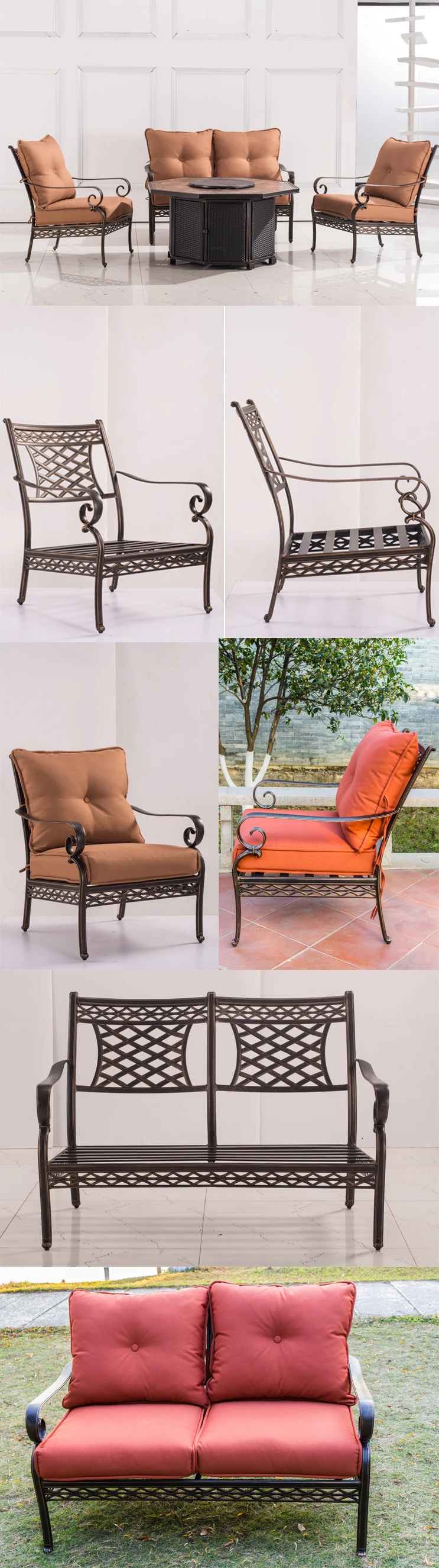 outdoor luxury furniture on 2019 Luxury Design Hot Sales Outdoor Furniture Cast Aluminum Frame Garden For Outdoor Leisure Buy Aluminum Casting Outdoor Furniture Cast Aluminum Frame Garden Aluminum Casting Product On Alibaba Com
