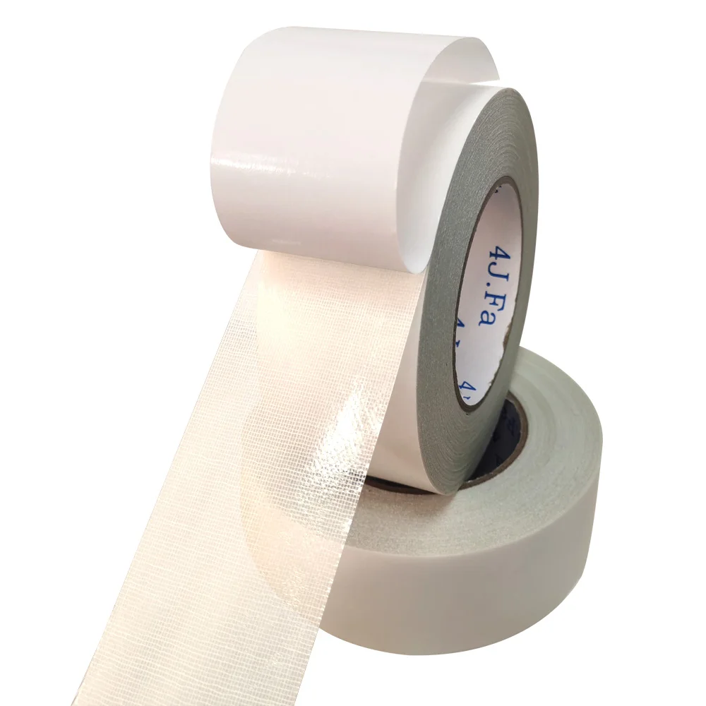 50 Mesh 230mic Hot Melt Glue Double Sided High Self Adhesive Carpet