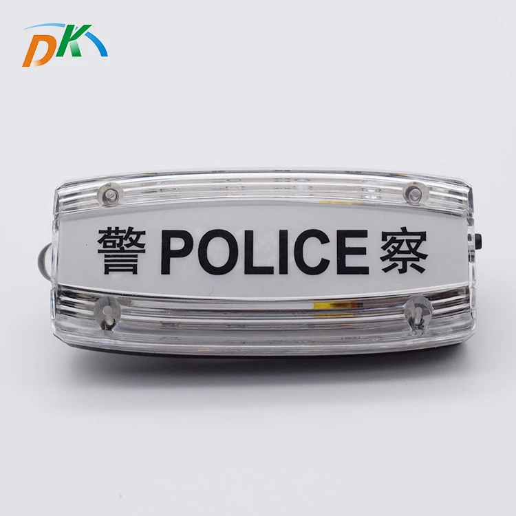 DK LED mini road safety warning light bar for police shoulder light