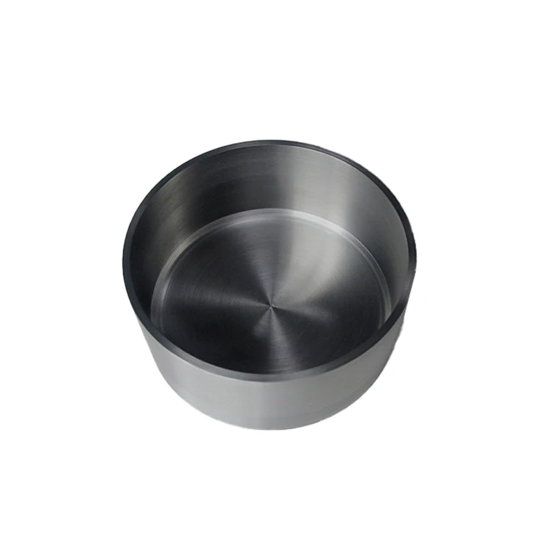 HSG Industry thermal induction furnace small melt metal laboratory boat melting pot vacuum crucible price tungsten crucibles