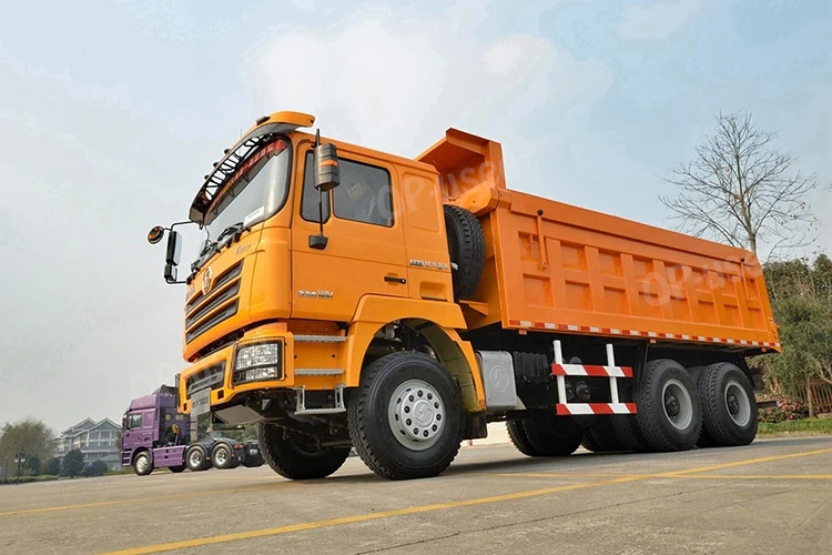 used shacman dump truck