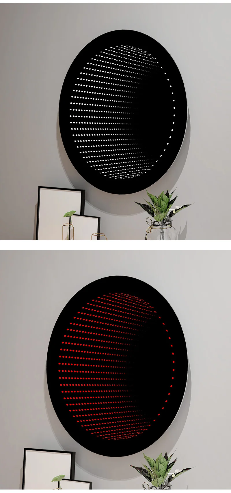 Jt 900mm 3d Infinity Tunnel Mirror Led Decorative Dance Floor Infinity