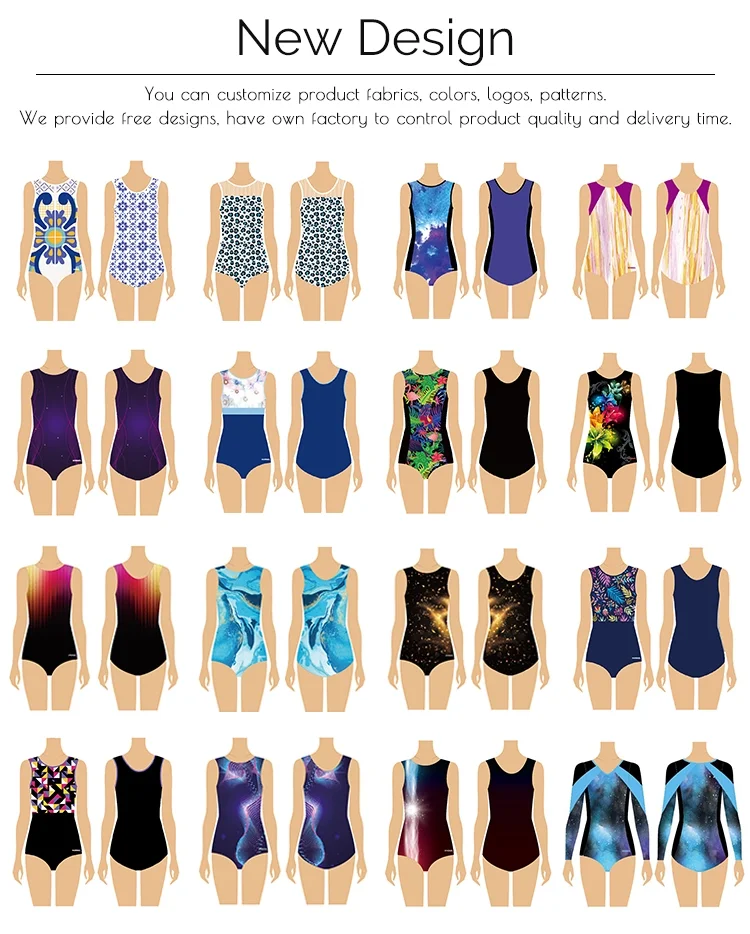 China Manufacturer Wholesale Plus Size Custom Leotard Long Sleeve