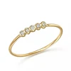 Dainty 14K Gold Filled Ring Minimalist 925 Sterling Silver Sparkle Zirconia Stackable Rings